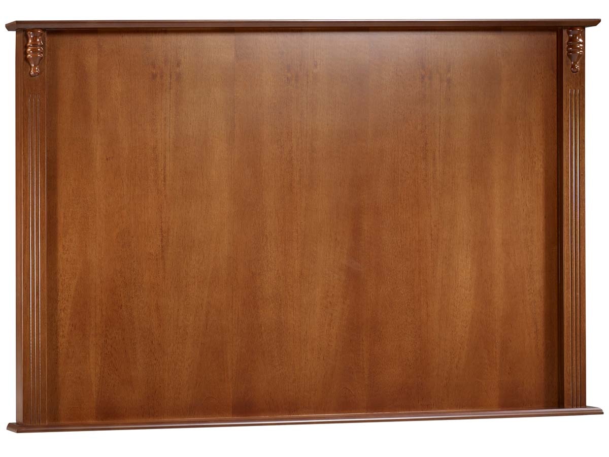 Painel Para TV Clássico De Madeira 93 x 150 x 7,5 cm (A x L x P) - Cor Imbuia Glazer