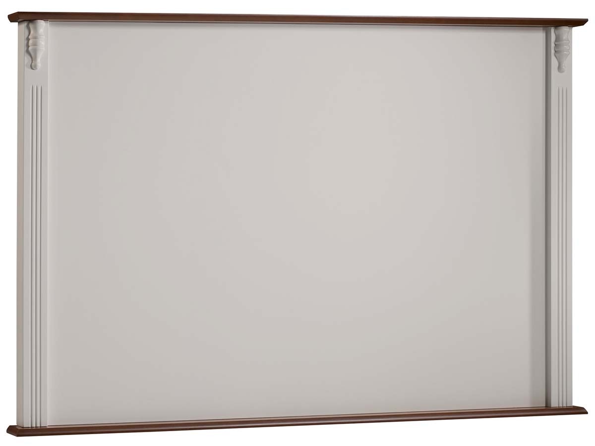 Painel Para TV 93 x 150 x 7,5 cm (A x L x P) - Cor Offwhite Imbuia Glazer