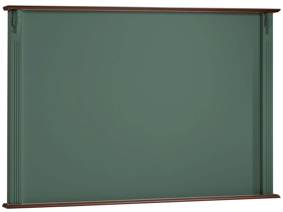 Painel Para TV 93 x 150 x 7,5 cm (A x L x P) - Cor Verde Musgo Imbuia Glazer