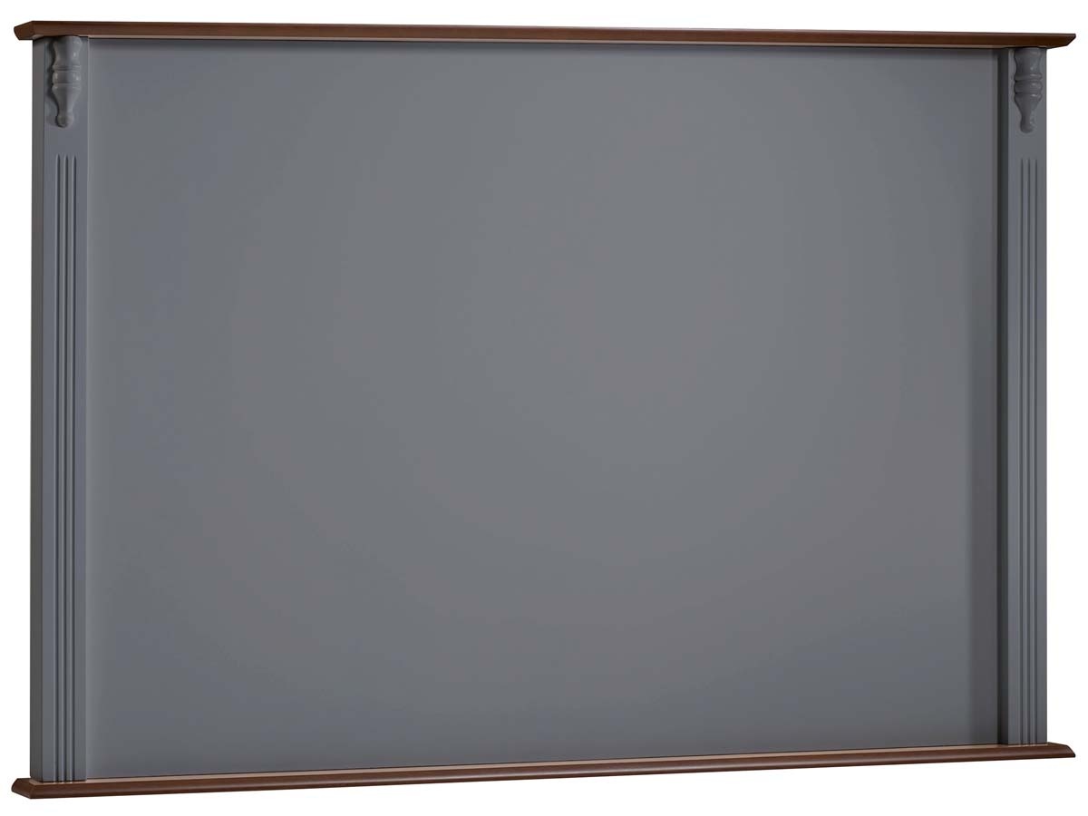 Painel Para TV 93 x 150 x 7,5 cm (A x L x P) - Cor Cinza Escuro Imbuia Glazer