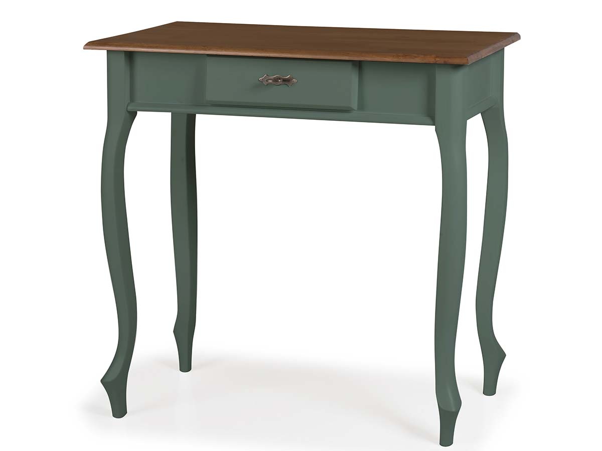 Aparador Linz Pés Luis XV 76 x 80 x 35 cm (A x L x P) - Cor Verde Musgo - Imbuia Glazer