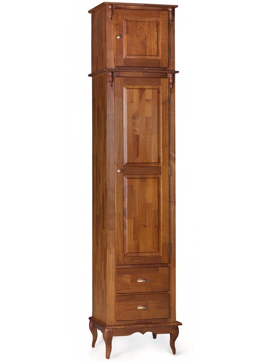 Roupeiro 01 Porta Com Maleiro 02 Gavetas 252 x 58 x 50 cm (A x L x P) - Cor Personalizável