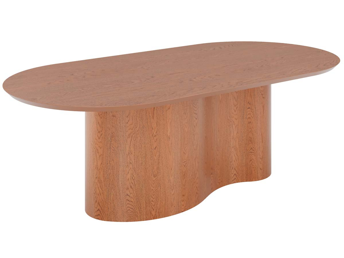 Mesa de Jantar Retangular Antonela 200 x 100 x 78 cm (C x L x A) Cor Pinhão