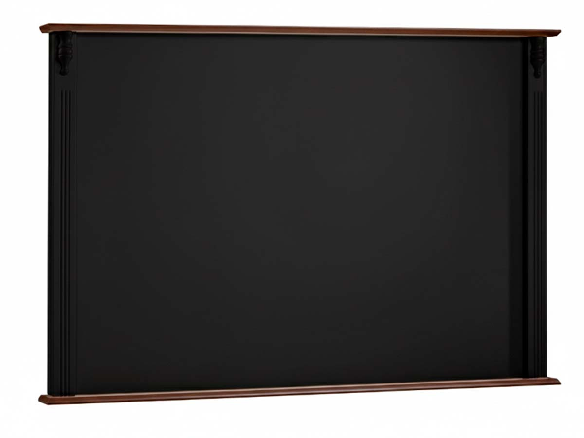 Painel Para TV 93 x 195 x 7,5 cm (A x L x P) - Cor Preto - Imbuia Glazer