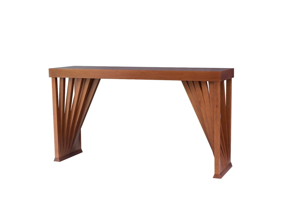 Aparador Vitória Base em Madeira Tampo Laminado 132 x 80 X 41 cm - Cor Pinhão 