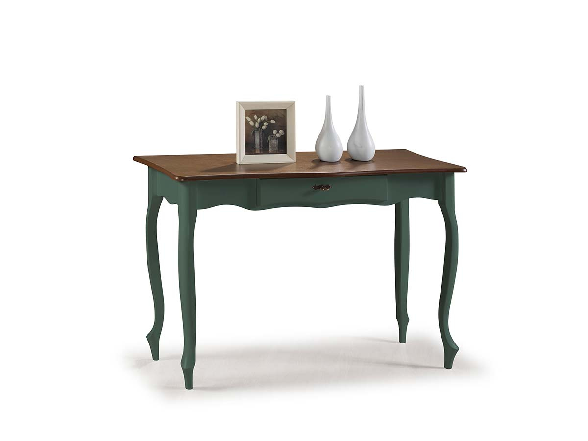 Aparador Linz Pés Luis XV 76 x 115 x 40 cm (A x L x P) - Cor Verde Musgo - Imbuia Glazer