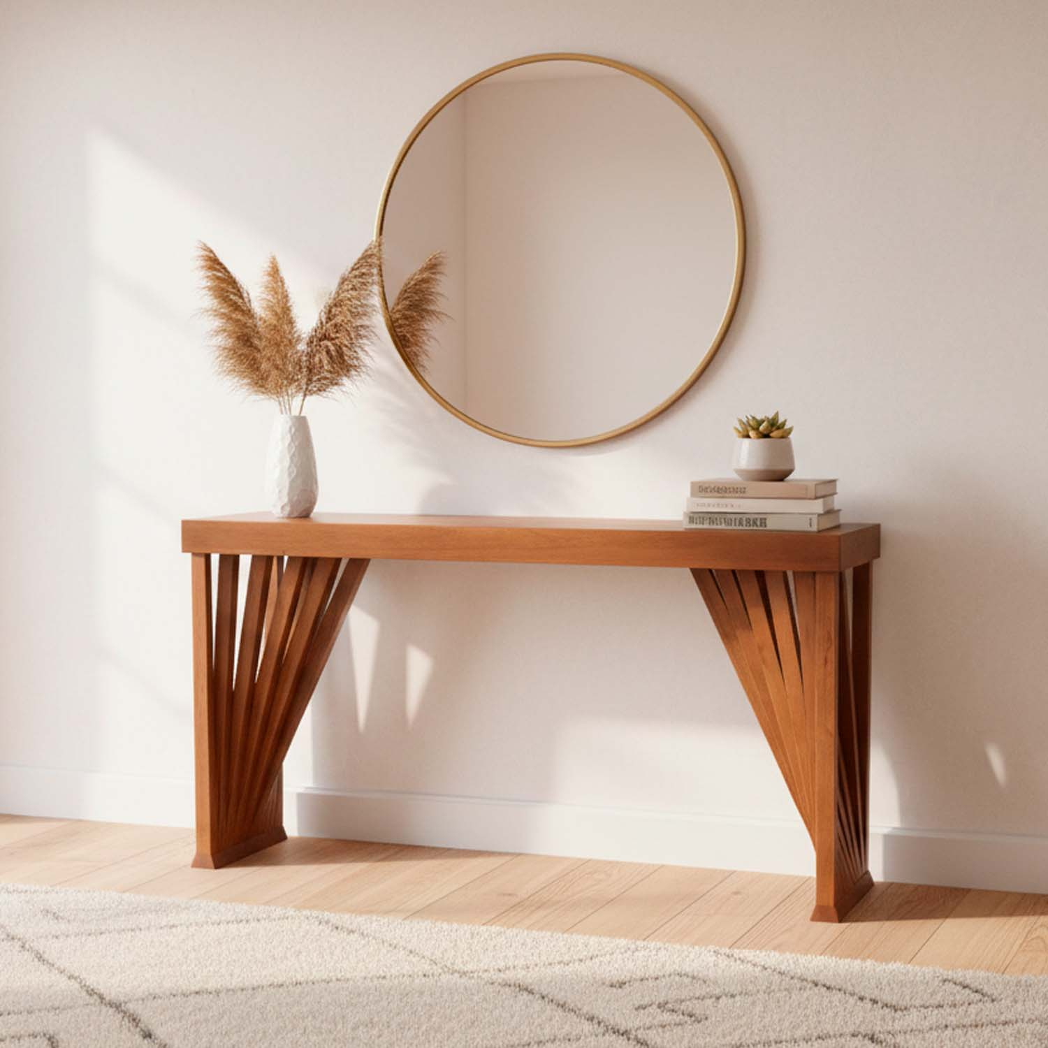 Aparador Madeira Maciça Tampo Laminado 152 cm Cor Pinhãol 